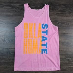 Oklahoma State Tank Top Men's M Pink